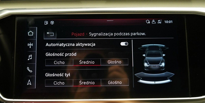 Audi A6 cena 209850 przebieg: 55907, rok produkcji 2019 z Biecz małe 742